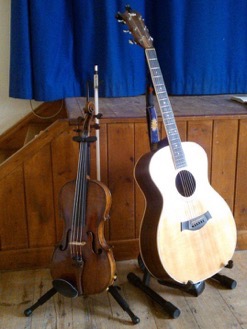 Viola and guitar